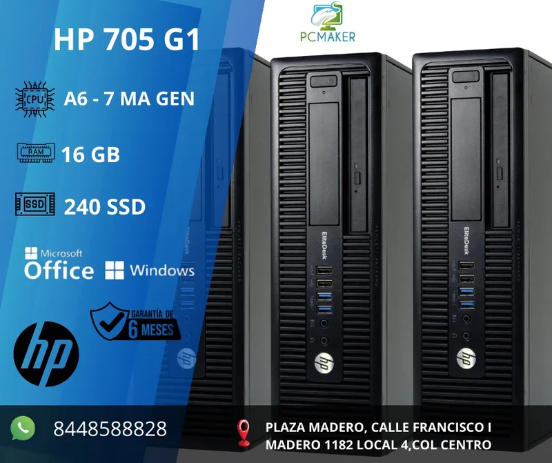 Producto PCMaker precio 2700.00