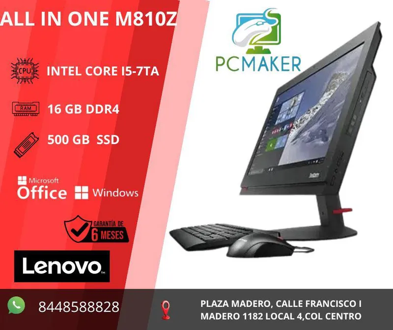 Producto PCMaker precio 6000.00