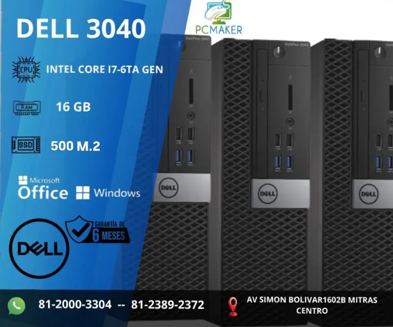 Producto PCMaker precio 5200.00