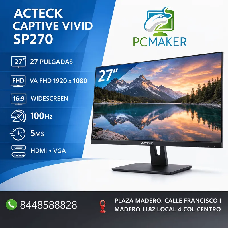 Producto PCMaker precio 2500.00